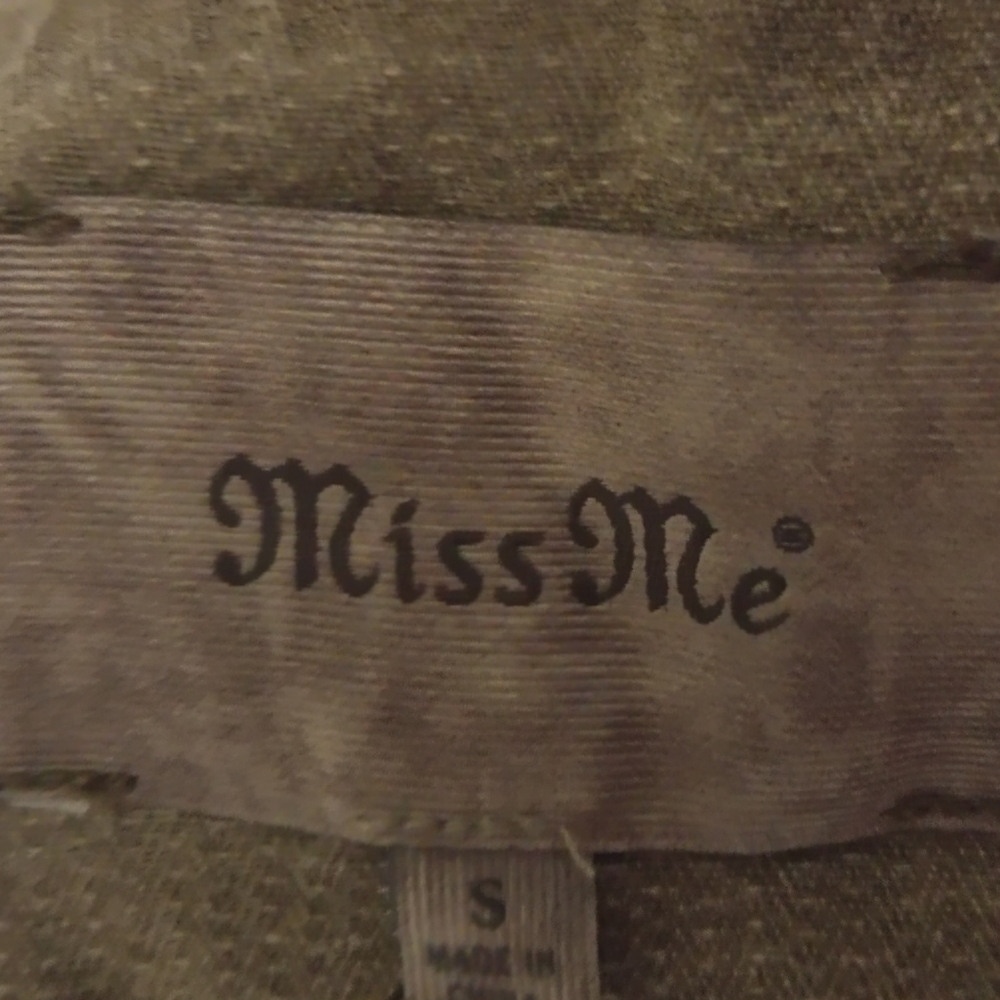 Miss Me Olive Green Jacket (1258) - Picture 10 of 10